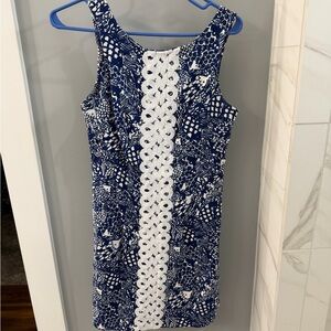 Lilly Pulitzer for Target Blue and White Mini Dress